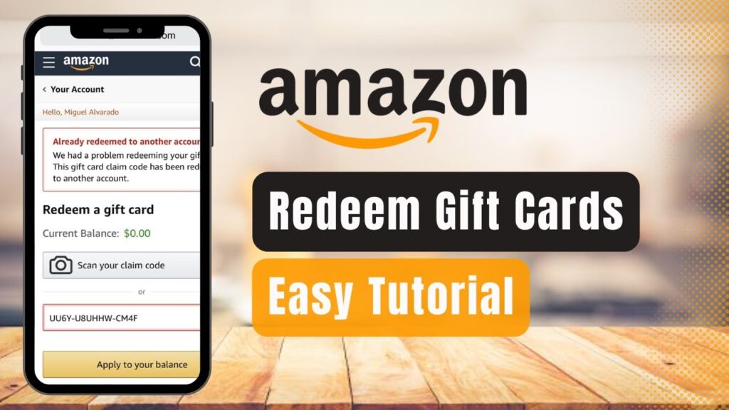 How do you redeem gift cards safely online?